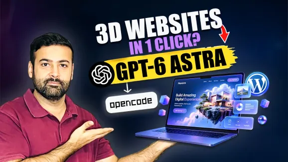 Image related to gpt-6 astra + opencode - 3d wordpress websites [this is insane]
