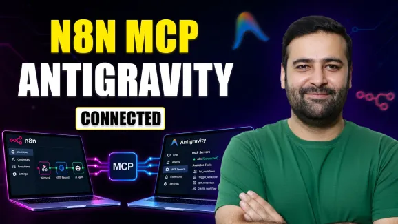 Image related to how to connect n8n mcp with antigravity (step-by-step)