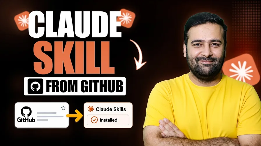 How to Install Any Claude Skill From GitHub [Step-by-step] - Beginner Tutorial