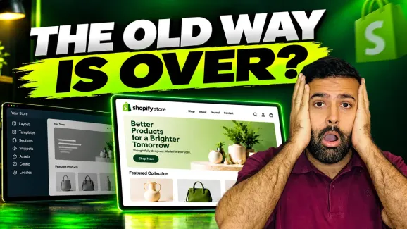Image related to shopify canvas is insane: the end of shopify themes?