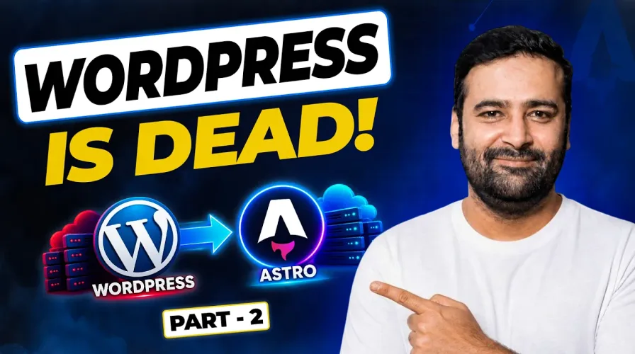 WordPress is DEAD! - Moved our Agency Website to ASTRO