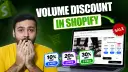 [FREE] - How To Add Volume Discount in Shopify with Sale Badge