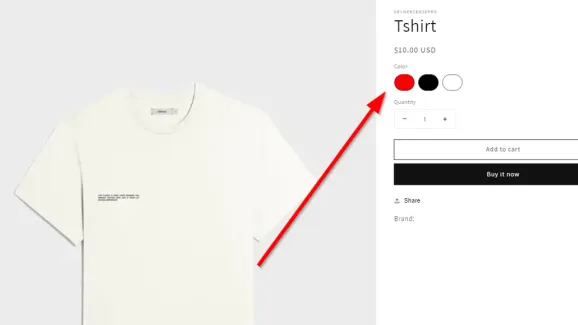 Image related to add color swatches on shopify product page (dawn theme)