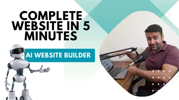 Image related to ai website builder: build a complete website in just 5 minutes!