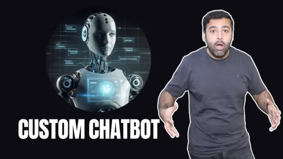 Image related to build ai chatbot with custom knowledge using openai api.