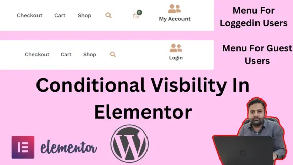 Image related to conditional visibility in elementor sections and widgets