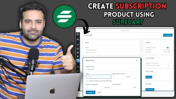 Image related to create subscription product using surecart – woocommerce alternative