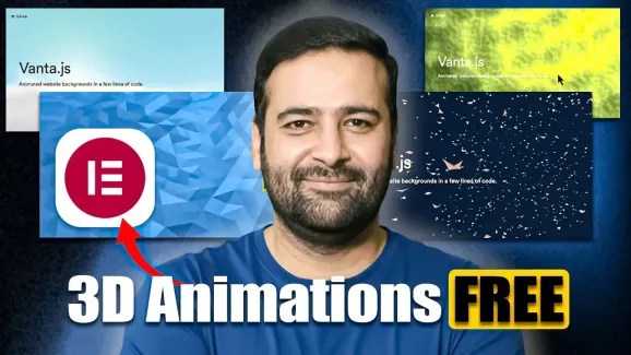 Image related to [elementor animations] how to add cool looking 3d animations free