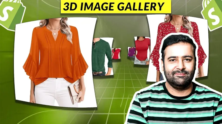 How To Add 3d Image Gallery in Shopify [Free – Without APP]