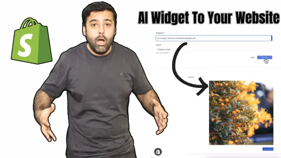 Image related to how to add an ai widget to your website?