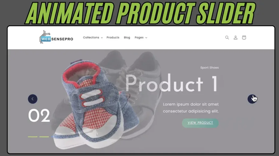 How To Add Animated Product Slider In Shopify [Without APP]