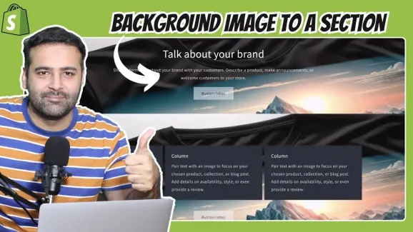 Image related to how to add background image to a section on shopify