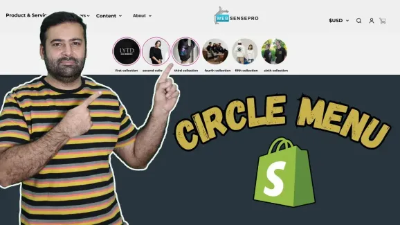 Image related to how to add circle menu in shopify [without app]