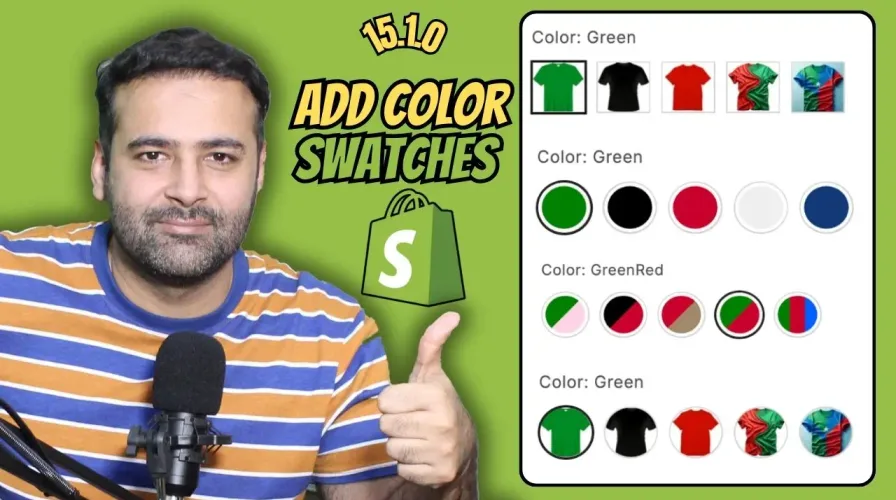 How To Add Color Swatches [Dawn 15.1.0]