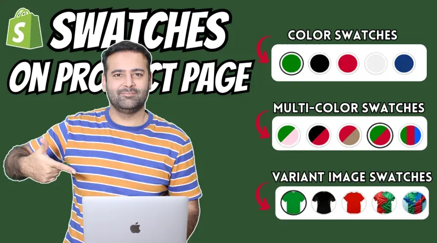 How To Add Color Swatches In Shopify Product Page?