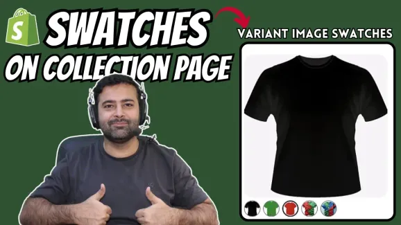 Image related to how to add color swatches on collection page shopify [updated]