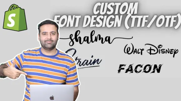 Image related to how to add custom fonts to your shopify stores?