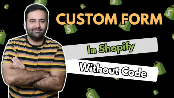 Image related to how to add custom forms in shopify [without code]