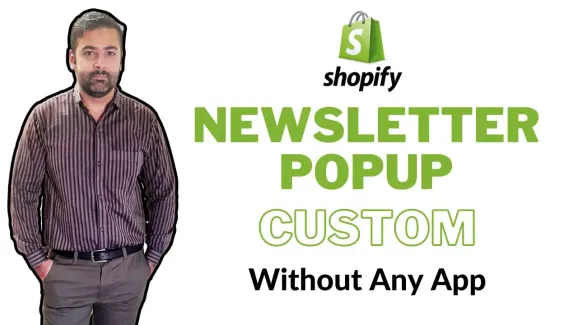 Image related to how to add custom newsletter popup in shopify – without any app