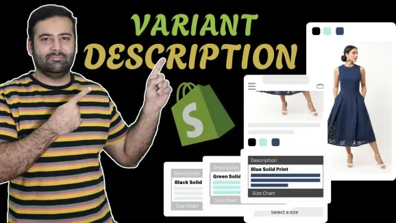 Image related to how to add different description per variant – [shopify tutorial]