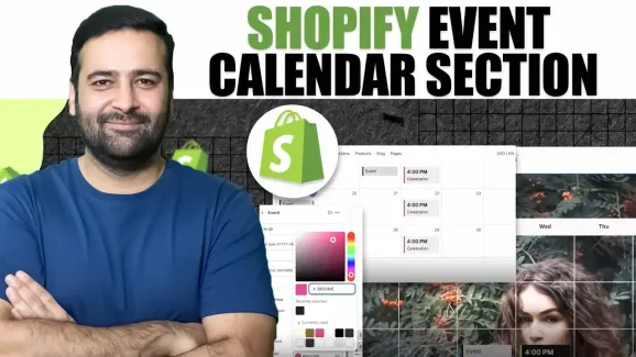 Image related to how to add event calendar in shopify [2025 – without app]