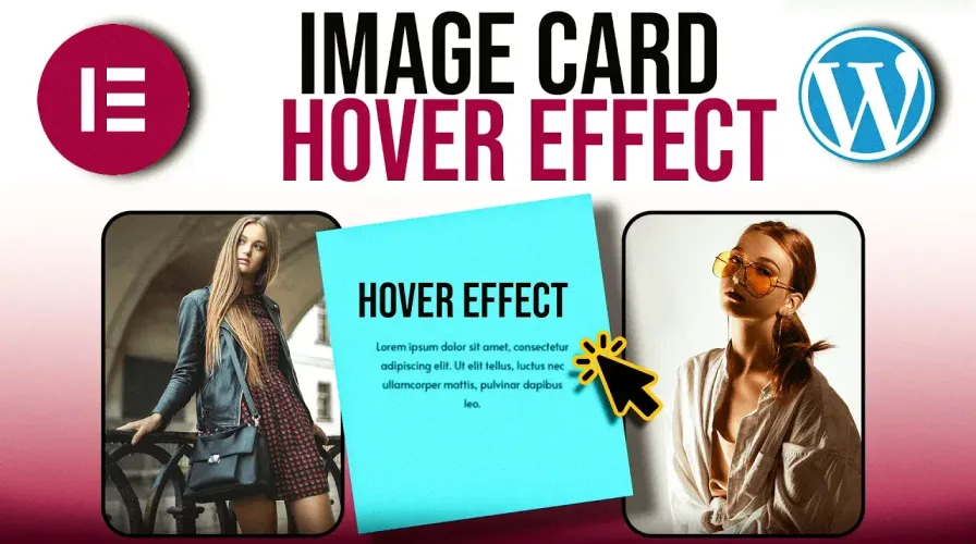 How To Add Image Card Hover Effect with Border Animation in Elementor