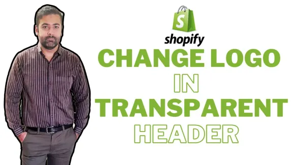 Image related to how to add logo for sticky and transparent header – [shopify dawn theme]