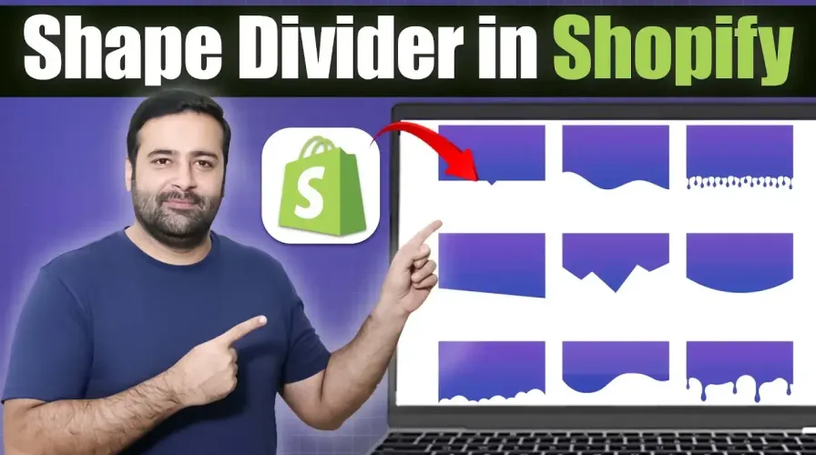 How To Add Shape Divider in Shopify Theme Sections