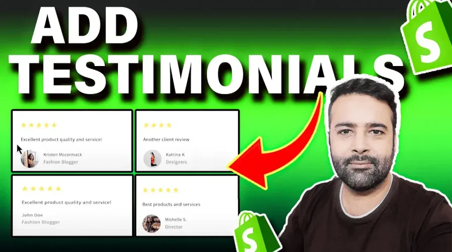 How To Add Simple Testimonial Section [Shopify – Without App]