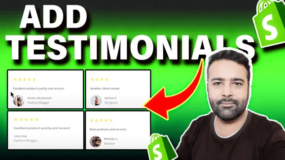 Image related to how to add simple testimonial section [shopify – without app]