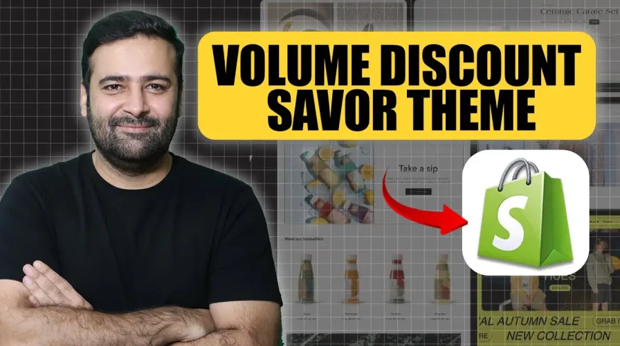How To Add Volume Discount In Savor Theme