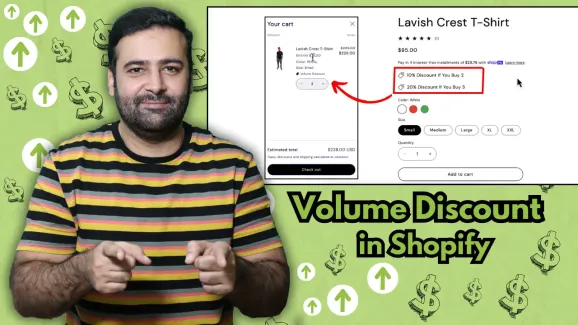 Image related to how to add volume discount in shopify – [easy to use]