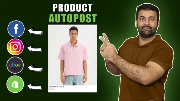 Image related to how to auto post new products to social media?
