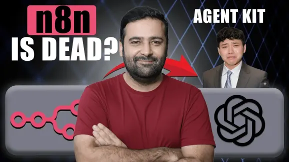 Image related to how to build ai agents with openai agent kit – step-by-step and comparison with n8n