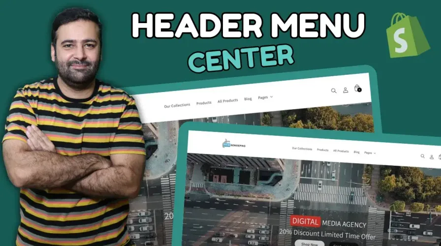 How To Center The Header Menu [Dawn Theme]