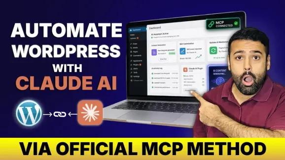 Image related to how to connect claude ai to wordpress via mcp (step-by-step)