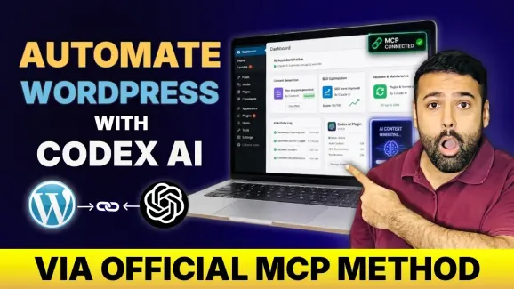 Image related to how to connect codex with wordpress via mcp (step-by-step)