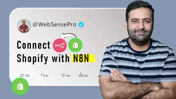 Image related to how to connect shopify with n8n [ai automation]