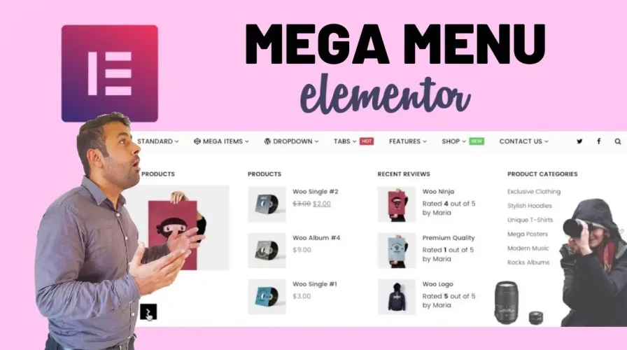 How To Create A Mega Menu in Elementor
