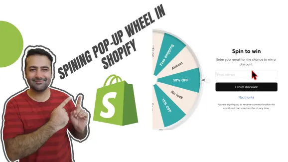 Image related to how to create a spin to wheel popup in shopify
