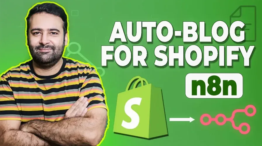 How To Create Shopify AI Blog Agent – [N8N Free Template]