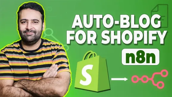 Image related to how to create shopify ai blog agent – [n8n free template]