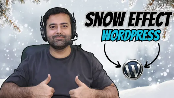 Image related to how to create snow effect in wordpress?