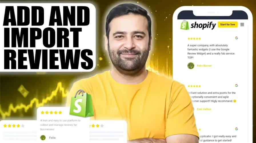 How to Import Reviews to Shopify & Add Review Widgets?