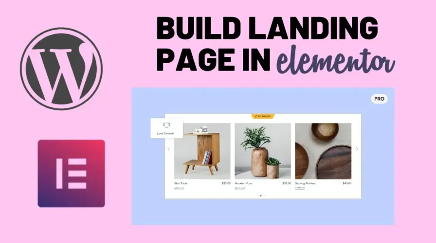 How To Make A Simple Landing Page in Elementor