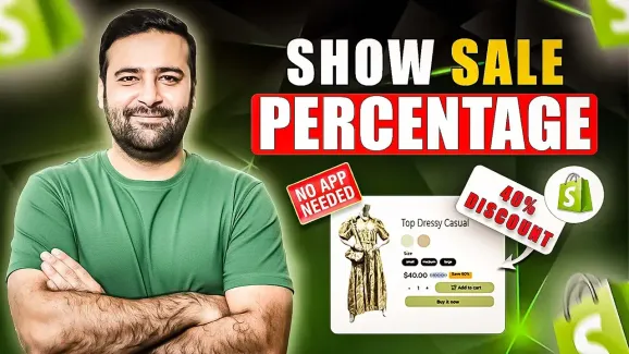 Image related to how to show sale discount percentage on shopify [horizon themes] – updated