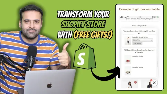Image related to how to transform your shopify store with (free gifts!)