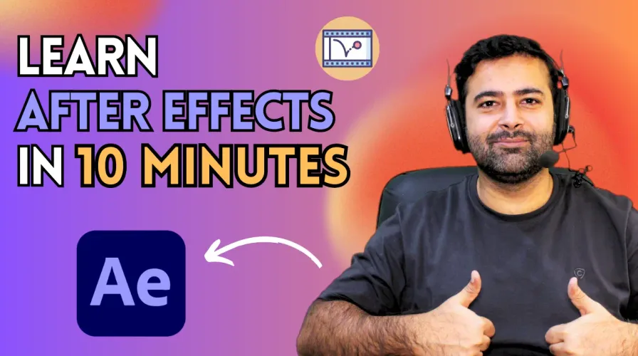 Learn After Effects in 10 Minutes! [Beginner Tutorial – 2025]