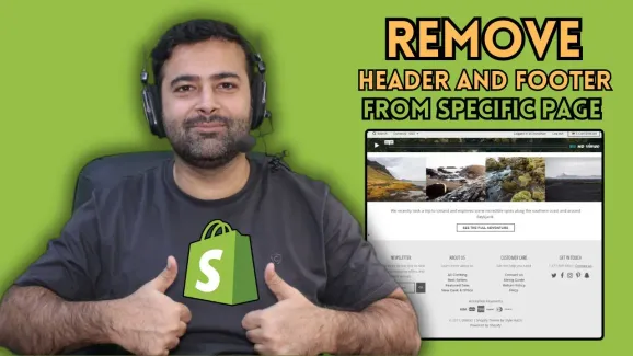 Image related to remove header and footer from specific page [shopify]