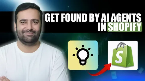 Image related to [shopify] how to get found by ai agents (free app)